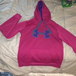 Pink Under Armour Hoodie